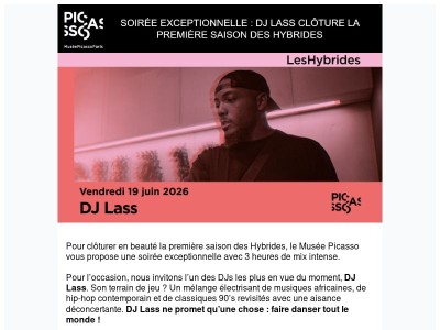 Soirée exceptionnelle : DJ Lass clôture la première saison des Hybrides