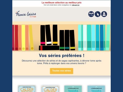 Des séries à dévorer 📚