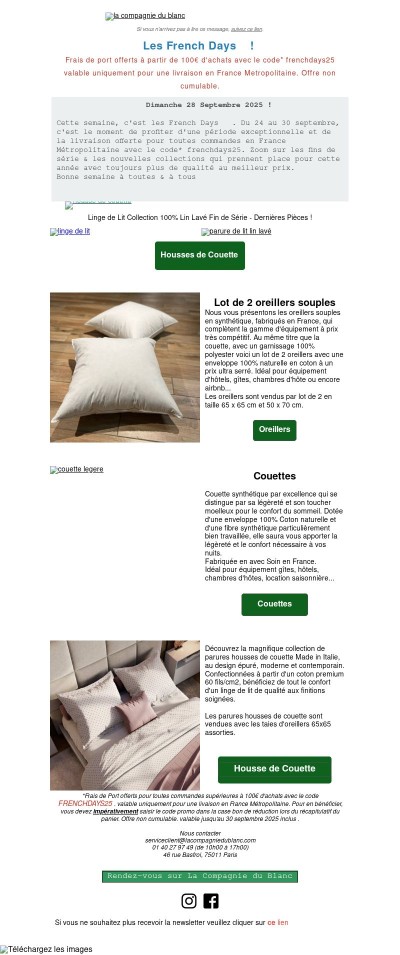 🇫🇷 Les French Days, c'est parti 🚀​