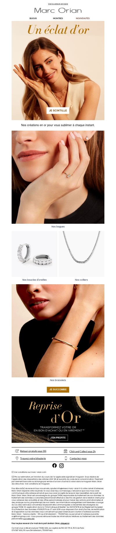 L’or vous va si bien…