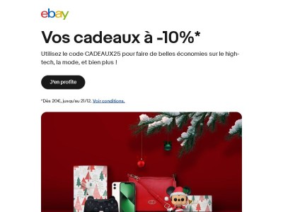 🔥 Profitez de -10% avec le code promo de Noël