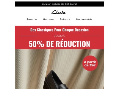 Des classiques confortables à prix réduit