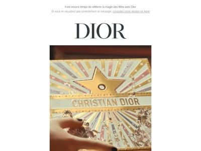 Un cadeau d’exception, juste à temps​