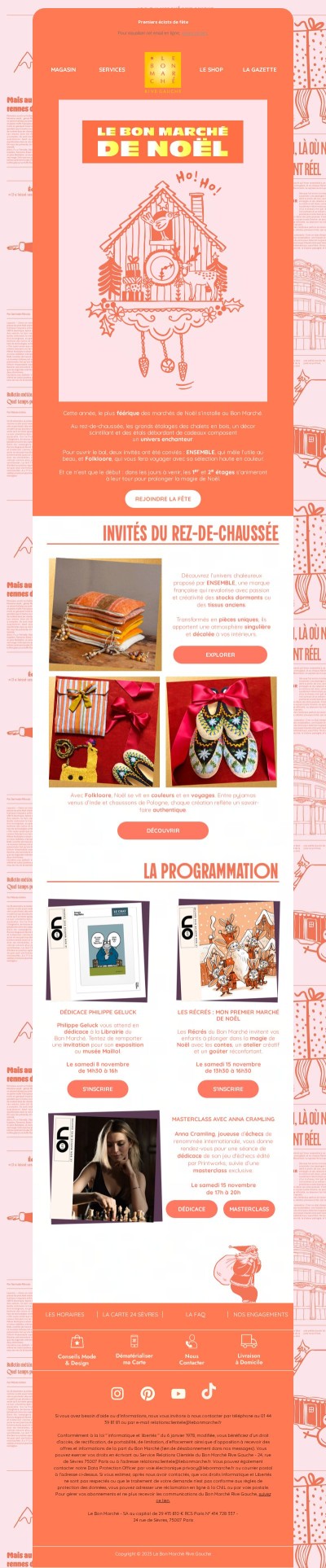 Le Bon Marché de Noël