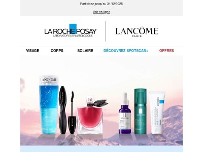 ✨ Jeu Concours Inédit : Gagnez des Lots Exclusifs La Roche-Posay & Lancôme !