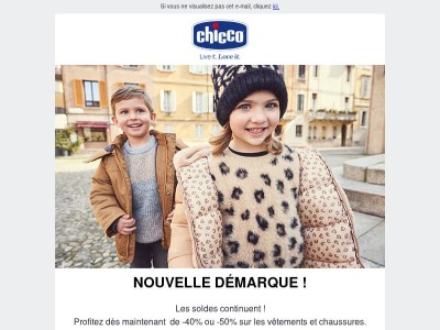 Jusqu'à -50% sur la mode ❄️