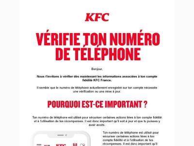 Vérifie ton numéro 📱