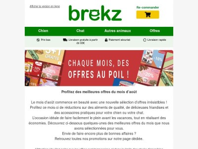 Un mois d’août rempli de bonnes affaires