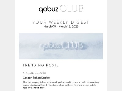 Gilmour’s solo secrets, "too perfect" Hi-Fi debates & International Women’s Day… explore the latest Club conversations.