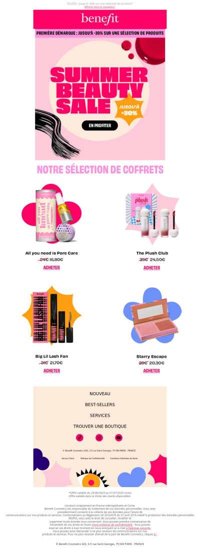 Soldes : -30% sur ces coffrets 🤩