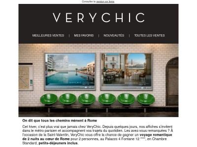 Saint-Valentin : tous les métros mènent à Rome...