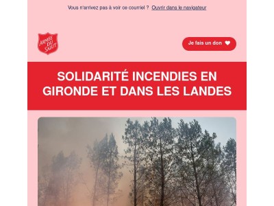 🔥Méga-feux en Gironde et dans les Landes : mobilisons-nous