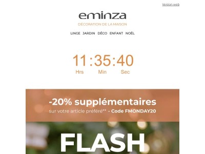 ⚡Flash Monday, aujourd'hui seulement