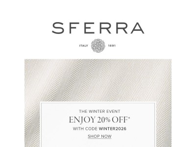 Winter Event | 20% - 25% Off Luxury Linens