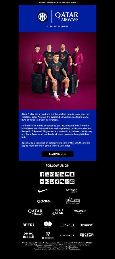 Qatar Airways Black Friday is here!