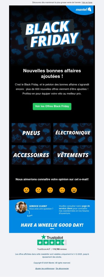 ⚡ Encore plus d'Offres Black Friday ont été ajoutées ! ⚡