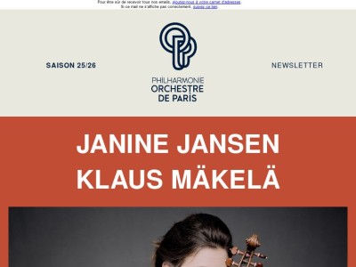 Janine Jansen, Yuja Wang, Gautier Capuçon...​