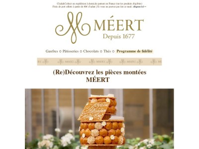🌼 (Re)Découvrez les pièces montées MÉERT !