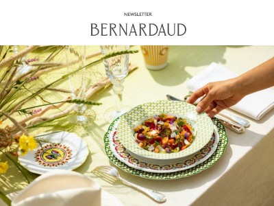 Trianon s’invite à table avec Bernardaud.💛