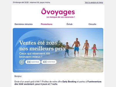 Évasion aux Canaries dès 544€ : profitez-en !