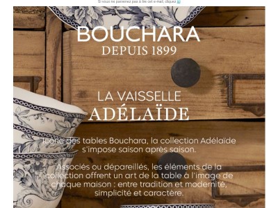 Adélaïde, l'icône des tables Bouchara