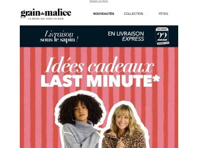 Nos idées cadeaux de dernière minute ⏰