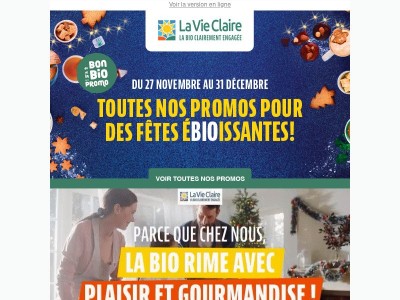 Vivez des fêtes éBIOissantes ! ✨