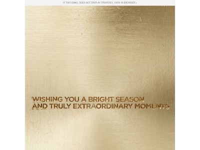 HAPPY NEW YEAR FROM TOM FORD