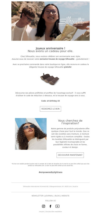 Chut... nous avons une surprise d'anniversaire pour elle