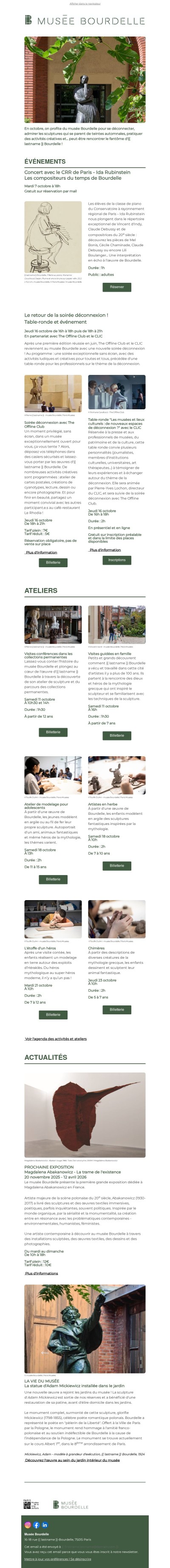 Le musée aux couleurs d'automne 🎃🍂