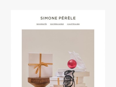 Simone Pérèle vous souhaite de très belles fêtes ❤️
