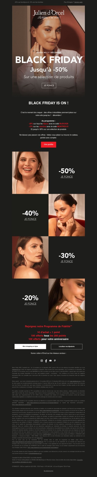 🚨 BLACK FRIDAY : jusqu'à -50%