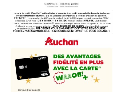 Boostez encore + vos avantages fidélité le mardi !