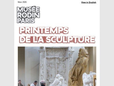 En mars au musée Rodin 