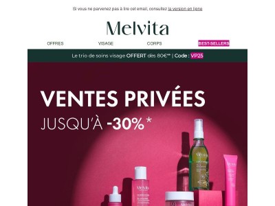 Encore quelques jours pour profiter des ventes privées