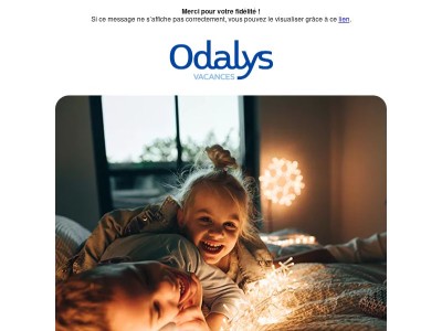 Joyeuses fêtes de la part d’Odalys Vacances ✨