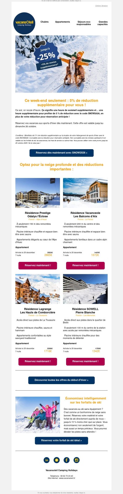 Plus que 2 jours + 1 heure supplémentaire : une surprise pour vous ☃️