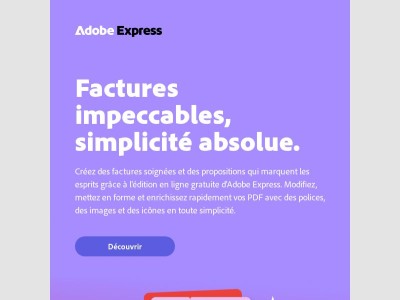 Personnalisez vos documents avec Adobe Express