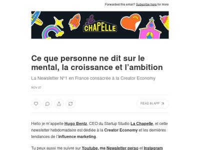 Ce que personne ne dit sur le mental, la croissance et l’ambition 🚀