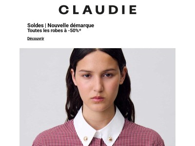 Toutes les robes à -50%