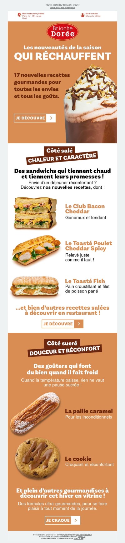La meilleure nouvelle du mois… Nos nouvelles recettes !