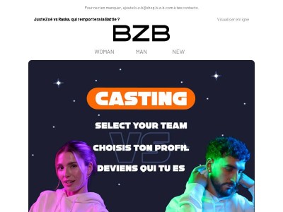 CASTING 2026: Start the Game