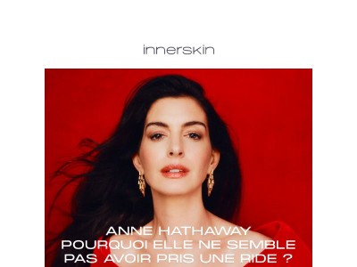 Anne Hathaway : son évolution beauté