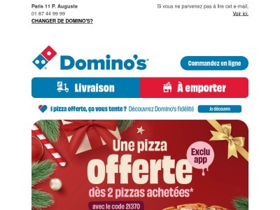 🤫 Chut… Le Père Pizza a prolongé Noël pour vous.
