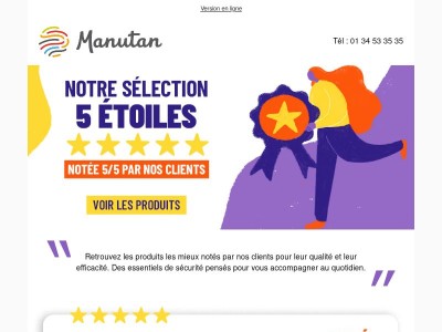 Découvrez notre sélection 5 étoiles ⭐