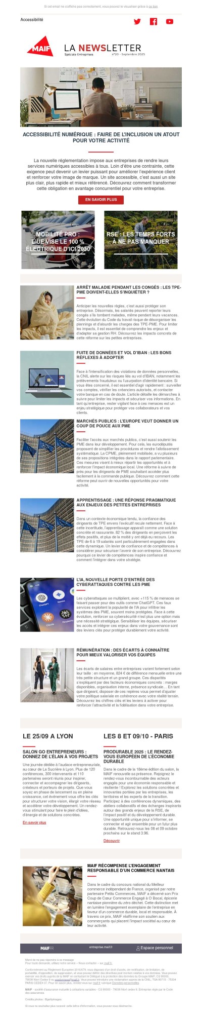 Rentrée 2025 : cap sur l’accessibilité, l’IA et les événements RSE à ne pas manquer