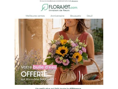 Un cadeau pour vous dans cet email 💐