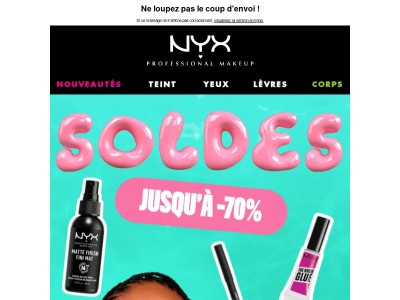 2ème démarque : jusqu'à -70% ! 😍🔥