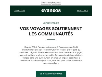 Un voyage qui a du sens