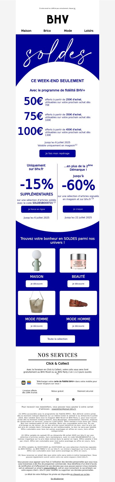 🔥Vos offres EXCLUSIVES en plus des SOLDES ! 